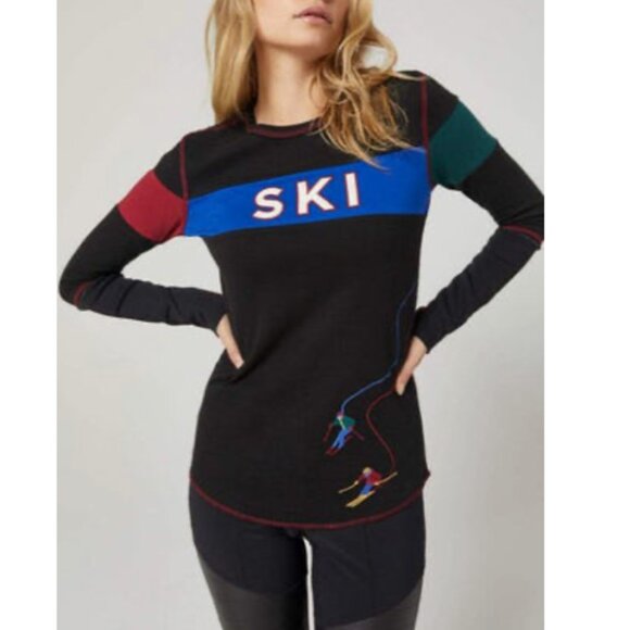 Alp N Rock Tops - Alp N Rock Retro Apres Crew Shirt